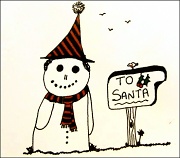 5th Dec 2011 - snowman doodle