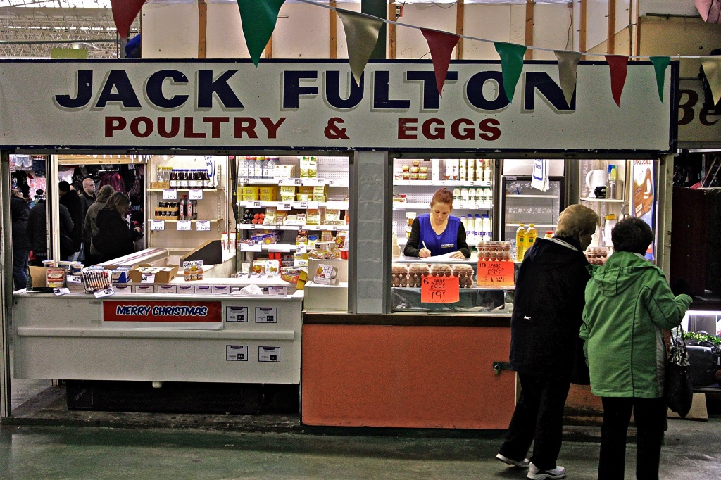 Scene from Leeds Indoor Market by rich57