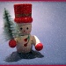 Teeny tiny snowman by sarahhorsfall