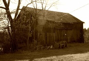 10th Dec 2011 - Barn in sepia