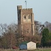 Cardington Church on the lean by rosiekind