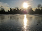 12th Dec 2011 - Como Lake Sunflare