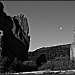 Moon Setting in the Garden of the Gods by exposure4u