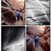 Jenn and Moi, Water Holes Canyon near Page, AZ by pixelchix
