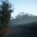 Mist on the road by lellie