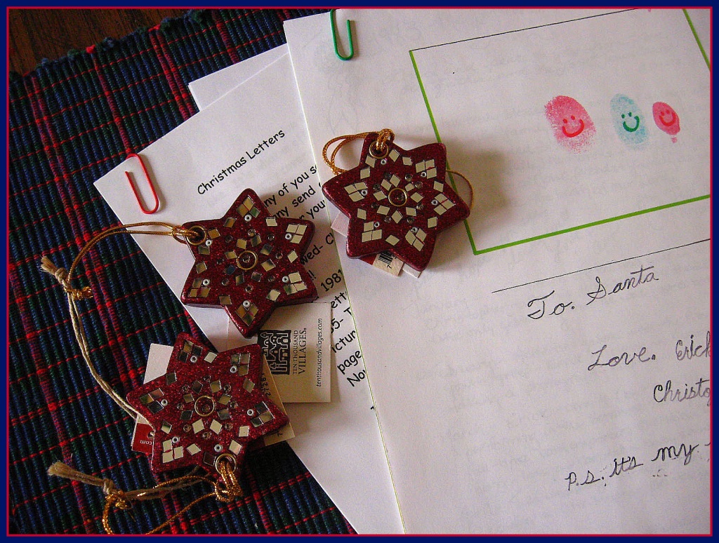 Christmas Letters by olivetreeann