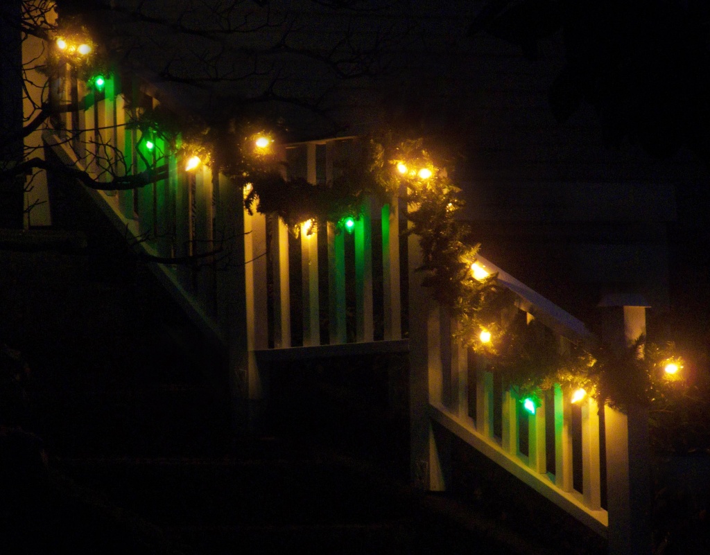 Christmas stairway by reba