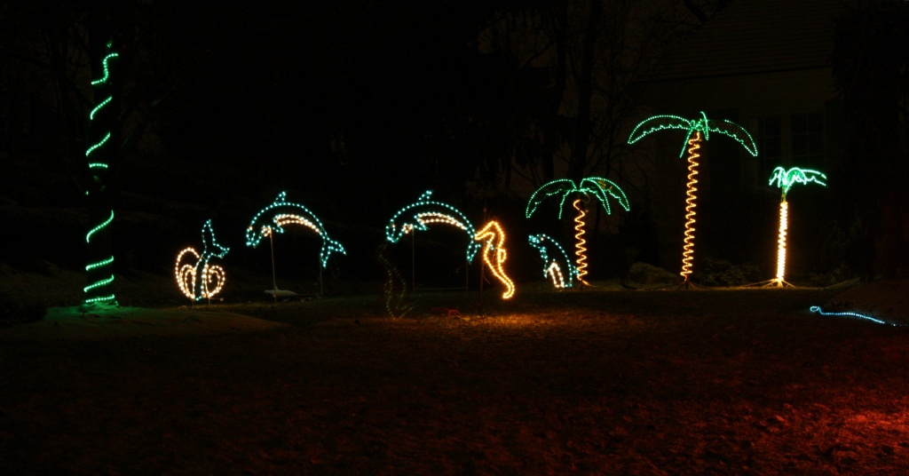 More holiday lights by mittens