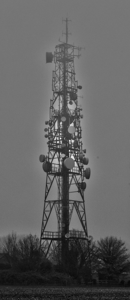 Misty tower by manek43509