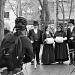 Dickens Christmas Carolers in Westlake Plaza by seattle
