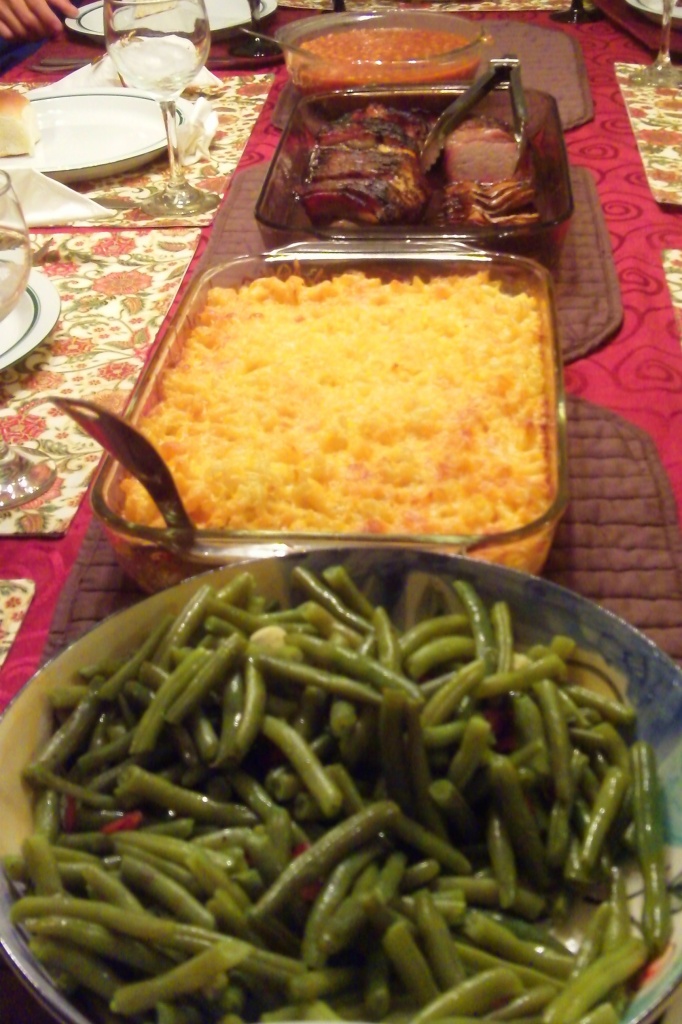 Christmas Eve dinner--American food by ldedear