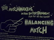 26th Dec 2011 - Balancing Match ...