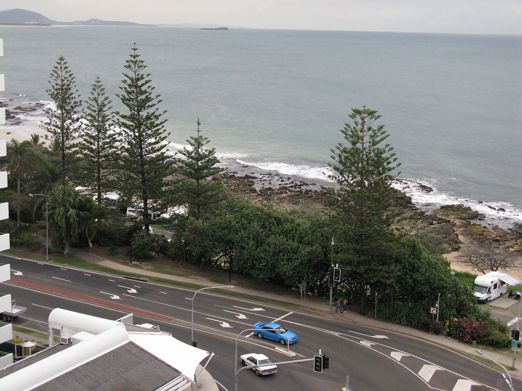 View from 11th Floor of  the "Mantra Holiday Apartments" - Mooloolaba -Qld by loey5150