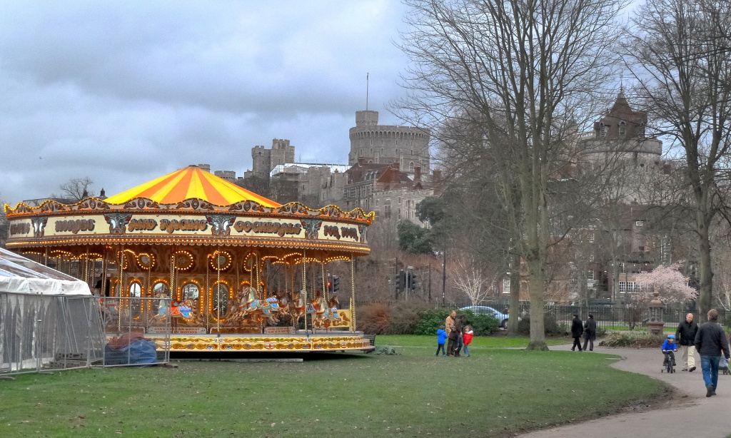 Merry-go-round-Windsor-castle by dulciknit
