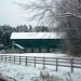 BARN IN THE WINTER by bruni