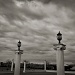 pillars, lamps and clouds by mauirev