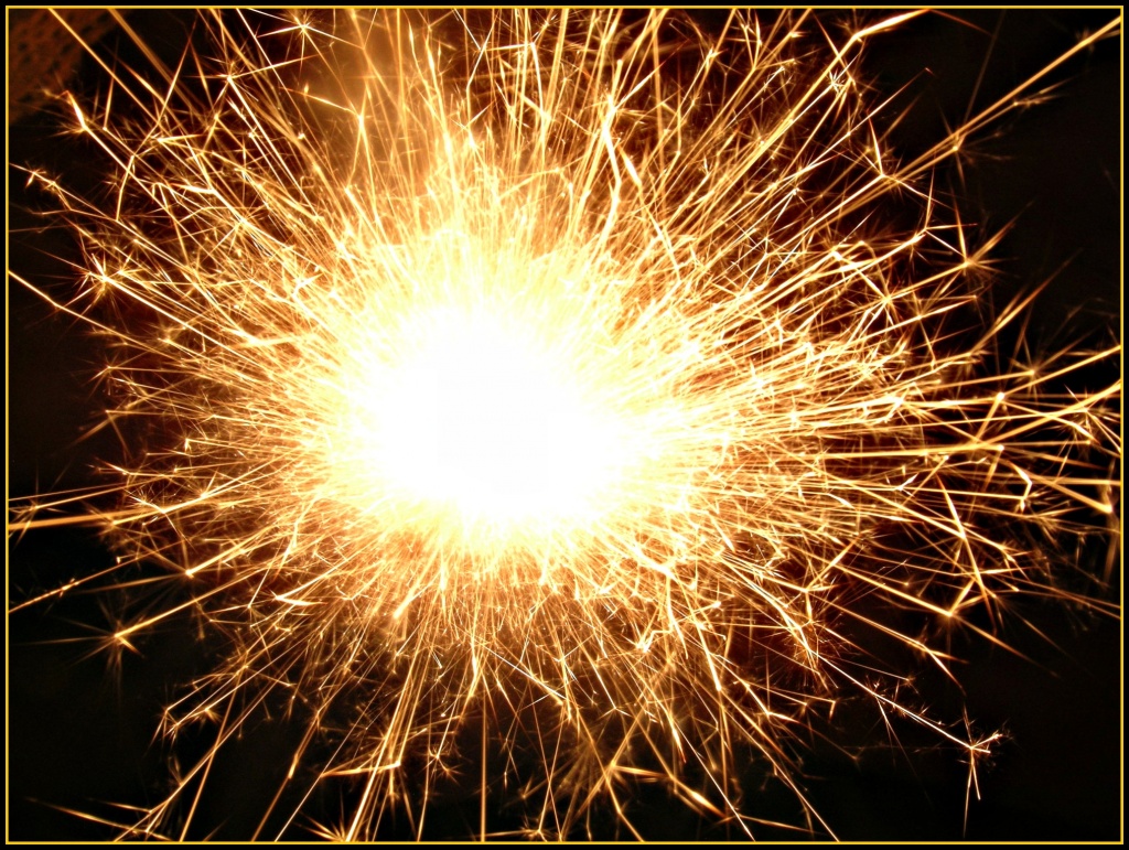 New Year's Sparkler by olivetreeann