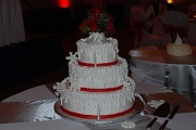 1st Jan 2012 - Beautiful Wedding Cake with Snowflakes