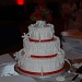 Beautiful Wedding Cake with Snowflakes by graceratliff