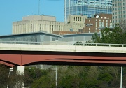 2nd Jan 2012 - Buildings over Bridge in Raleigh 1.2.12