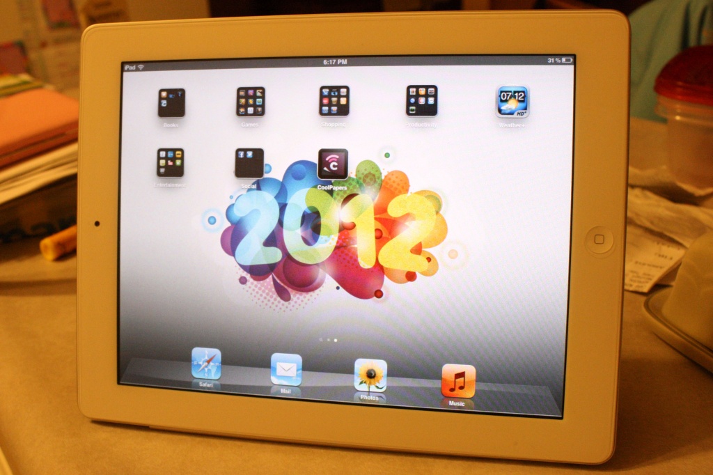 iPad Says Happy New Year! by svestdonley