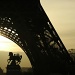 Sunrise at the Eiffel tower by parisouailleurs