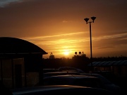 6th Jan 2012 - Sunset over Morrisons Car park