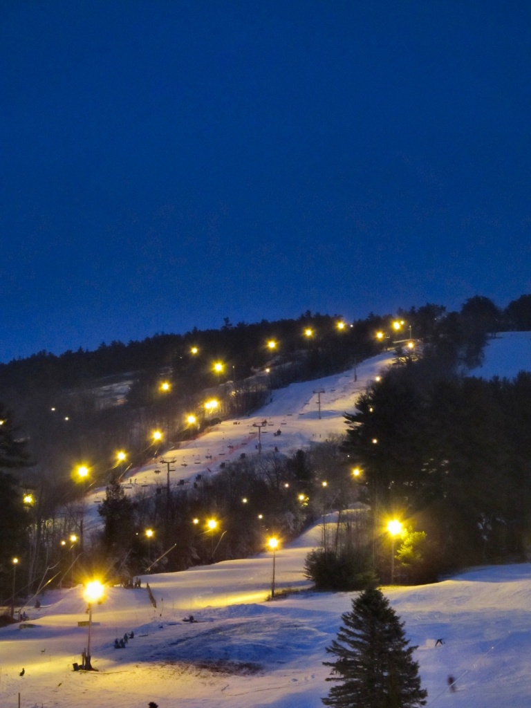 Cranmore At Night by paintdipper