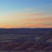 sunset over the painted desert by bcurrie