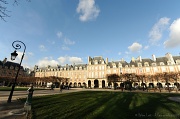 9th Jan 2012 - Place des Vosges with a 12-24mm