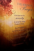 11th Jan 2012 - The Serenity Prayer