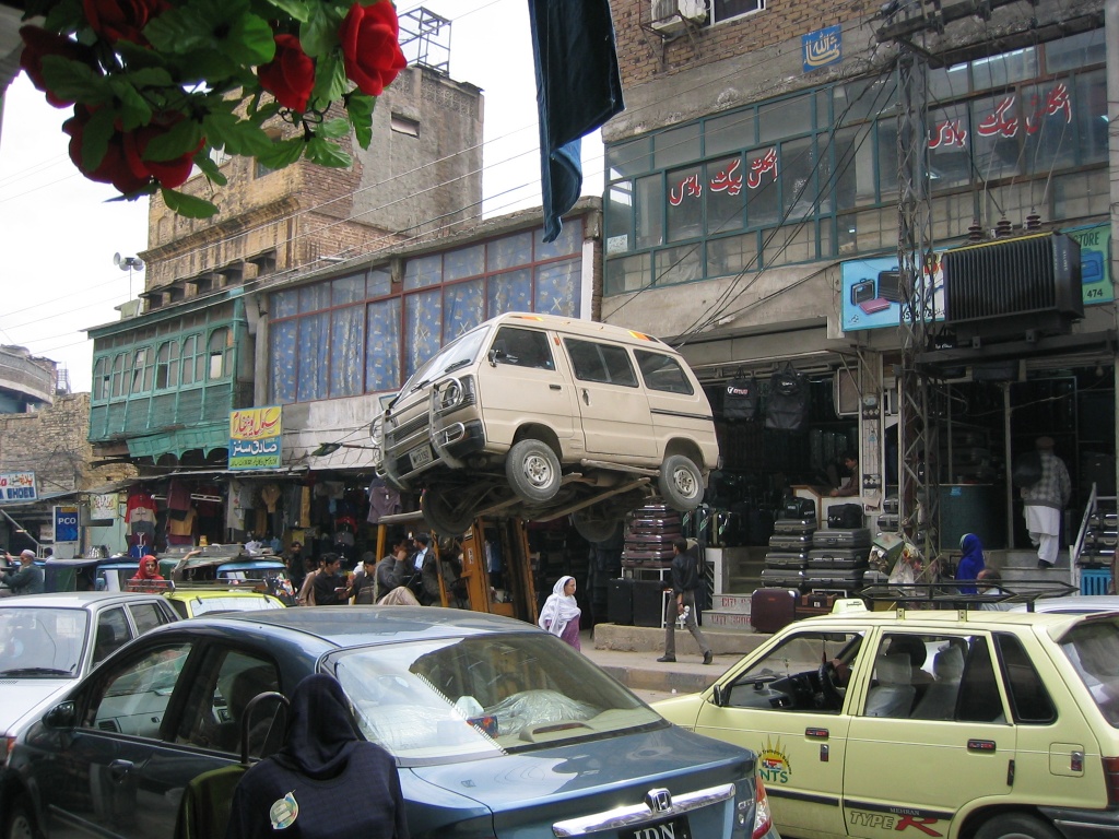 Pakistan transport pat IV - Don't park illegally in Rawalpindi by lbmcshutter