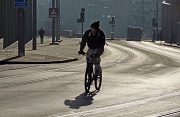 14th Jan 2012 - Contre Jour Cyclist 