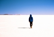 16th Jan 2012 - Walking off - Salar de Uyuni