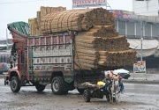17th Jan 2012 - Pakistan transport part VII - some of you have asked if the decorated trucks were used for cargo