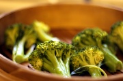 16th Jan 2012 - Bamboo steamer broccoli