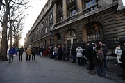 17th Jan 2012 - Queing to visit the Sainte Chapelle