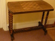 18th Jan 2012 - Antique Chess Table
