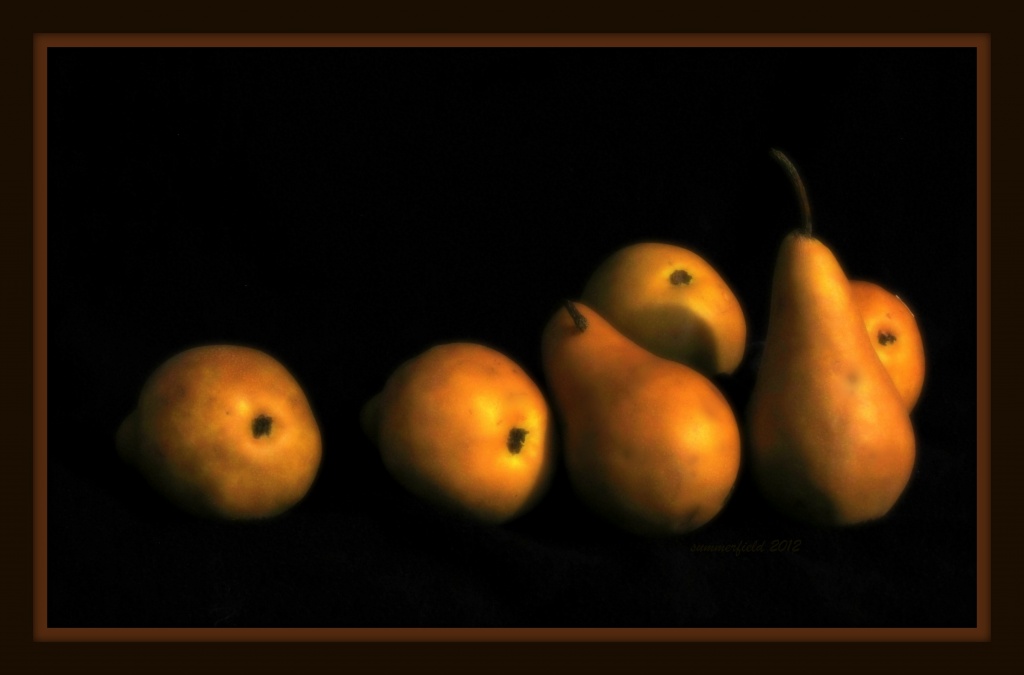 still life #2 - pears by summerfield