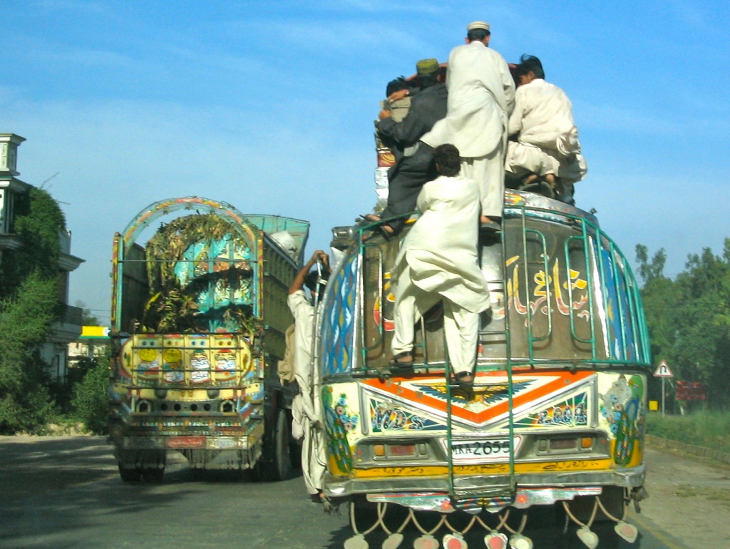 Pakistan vehicles part X - taken through the car windscreen by lbmcshutter
