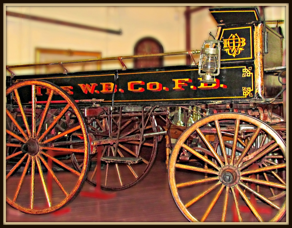 Horse Drawn Fire Engine - 1861 by glimpses