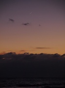 22nd Jan 2012 - Crescent moon rising at dawn 