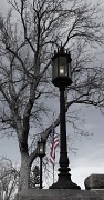 21st Jan 2012 - the light and the flag pole