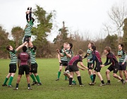22nd Jan 2012 - Line-out at Aylesbury