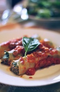 22nd Jan 2012 - spinach and ricotta canneloni
