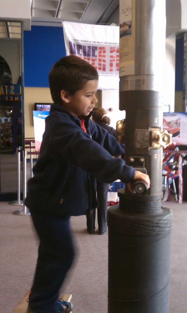 Ryan exploring at the Science Center by mariaostrowski