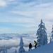 Skiing the clouds by kiwichick
