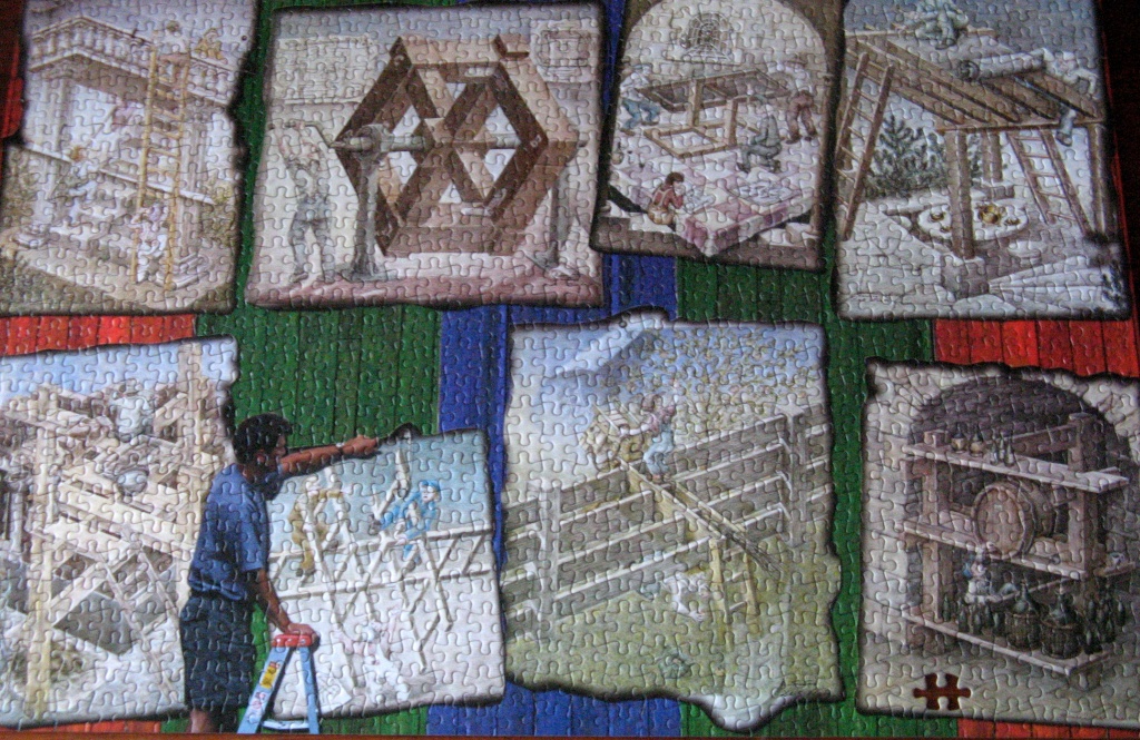999 piece jigsaw! by marguerita