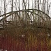 Foot bridge in winter by whiteswan