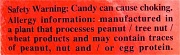 24th Jan 2012 - Candy Can Cause Choking